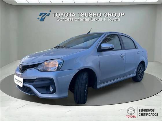 TOYOTA ETIOS 1.5 PLATINUM SEDAN 16V FLEX 4P AUTOMÁTICO TOYOTA ETIOS 1.5 PLATINUM SEDAN 16V FLEX 4P AUTOMÁTICO